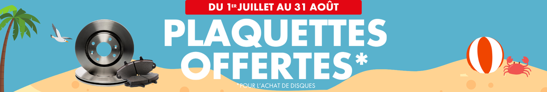 PLAQUETTES OFFERTES !